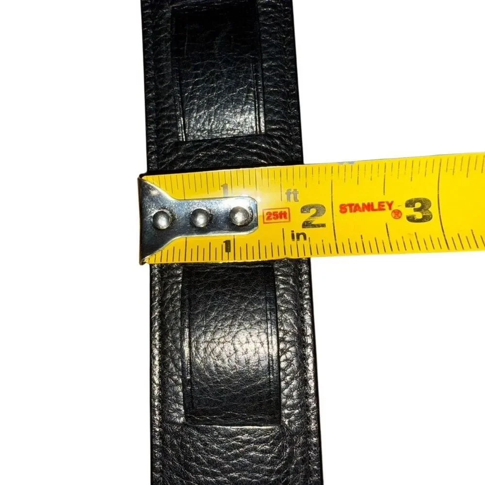 Coach Dog Leash Belt Black Small